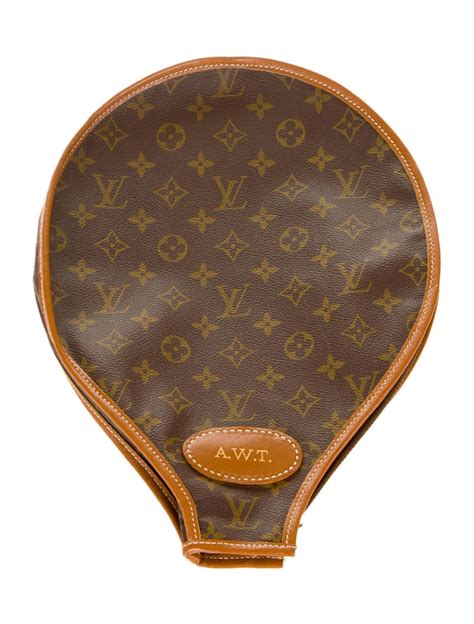 louis vuitton tennis racquet cover|louis vuitton racket holder.